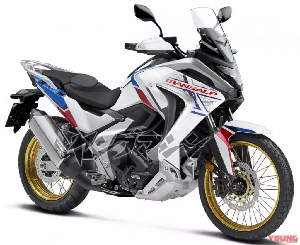 Honda Transalp 750 (2023) – офіційний витік фото