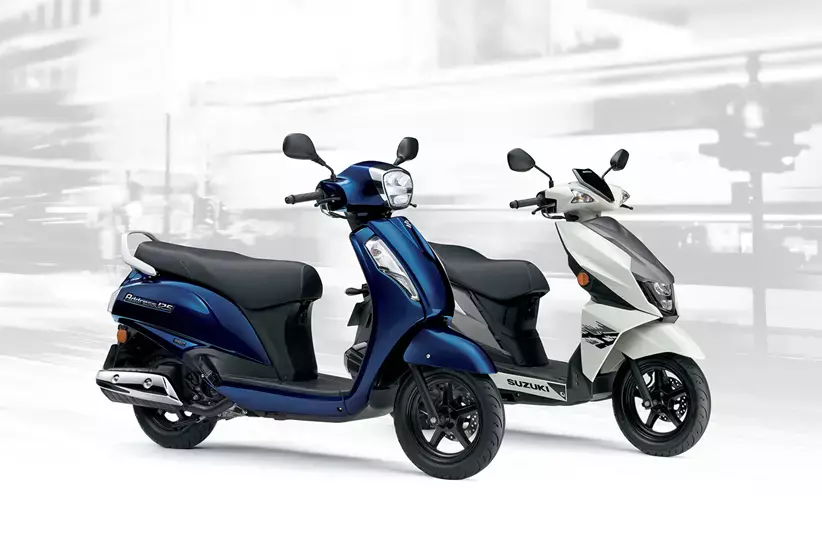 Нові скутери Suzuki