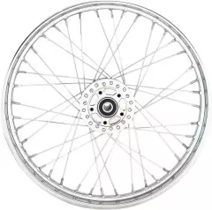 Диск Drag Specialties 21*2.15 передній 40 спиц хром (0203-0628), Хром