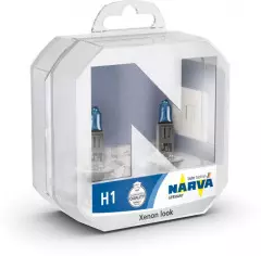 Лампа Narva H1 RANGE POWER WHITE 12V 55W комплект 2 шт.