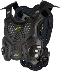 Моточерепаха Alpinestars A-1, Чорний, XL, XXL