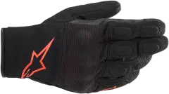 Моторукавички Alpinestars S-MAX Drystar, Чорний/Червоний, S