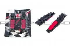 Підніжки пасажирські mod:2 червоні пара (RIDE IT)