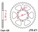 Зірка задня JT Sprockets JTR471.50