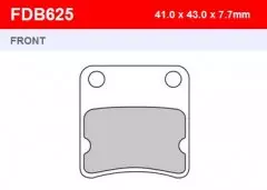 Колодки гальмівні дискові Ferodo FDB625/EF