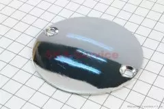 Кришка кругла правої кришки двигуна, хром (Китай), Delta (Viper)