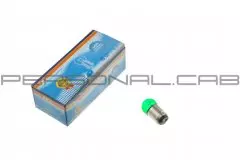Лампа S25 двоконтактна 12V 10W/5W (YWL), Зелений