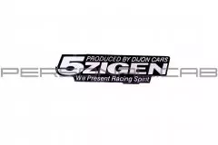 Наклейка шильдик 5ZIGEN (13x3) (1667)