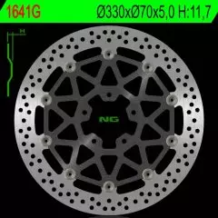 Диск гальмівний NG 1641G