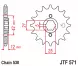 Зірка передня JT Sprockets JTF571.15