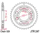 Зірка задня JT Sprockets JTR247.36