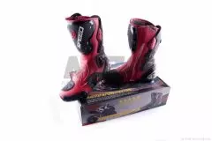 Мотоботи PROBIKER 1001, Червоний, 40