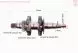 Колінвал 168FB-L (Dшейки-30mm, H-84mm, L-210mm) під шліц, для двигуна зі знижувальним редуктором (Китай) - Фото 4