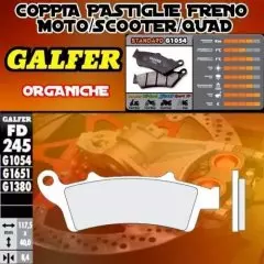 Колодки гальмівні дискові GALFER FD245G1054