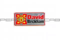 Наклейка DAVID BECKHAM (16х5)