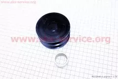 Шків під колінвал d-25mm (D-85mm 2-х струмковий, два пази під ремінь SPB, метал) 173F, 177F, 182F, 188F, 190F (Китай)