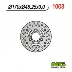 Диск гальмівний NG 1003