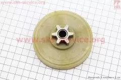 Шестерня приводу ведена (3/8-6, D1=87,5мм, D2=76,5мм, d=10мм, H=37мм, Z=56) Falantech (Китай)