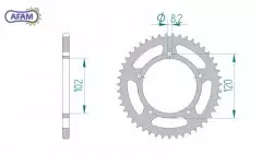 Зірка задня AFAM 35104-47