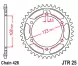 Зірка задня JT Sprockets JTR25.60 - Фото 2