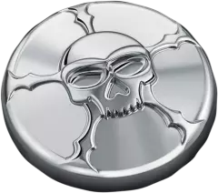 Кришка бака паливного KURYAKYN ZOMBIE SKULL (0703-0709), Хром