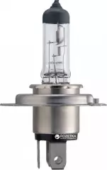 Лампа Philips H4 LongLife EcoVision 12V 60/55W P43t-38 блістер 1шт. (12342LLECOB1)