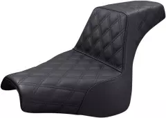 Сидіння SADDLEMEN STEP UP LS F/R BLACK (0802-0997), Чорний