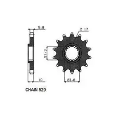 Зірка передня Sunstar SS 3A314