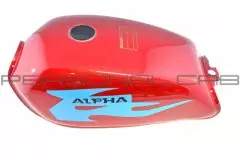 Бак паливний ALPHA червоний mod.A (KOMATCU)