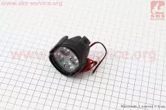 Фара додаткова світлодіодна вологозахисна 4 LED з кріпленням розмір 65 на 50мм (Китай)