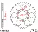 Зірка задня JT Sprockets JTR22.49