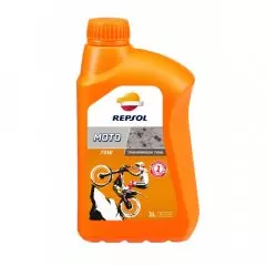 Олива трансмісійна REPSOL MOTO TRANSMISSIONS TRIAL синтетична 75W 1л