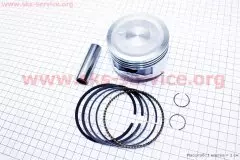 Поршень в зборі 177F 77мм STD (палец 18mm) (Китай)