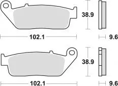 Колодки гальмівні дискові LUCAS MCB599