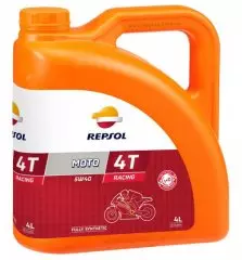 Олива моторна REPSOL MOTO RACING 4T синтетична 5W-40 4л