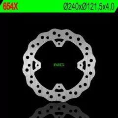 Диск гальмівний NG 654X
