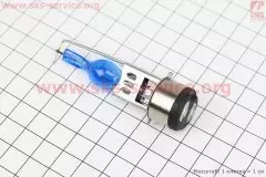Лампа BA20D 12V 35/35W супер синя свічка mod:2 (Китай)