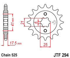 Зірка передня JT Sprockets JTF294.14