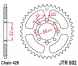 Зірка задня JT Sprockets JTR802.42