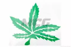 Наклейка декор GREEN (25х23) зелена (HQ426)