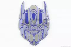 Наклейка шильдик TRANSFORMER синя (4662)