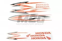 Наклейки набір HONDA (27х18) (12шт) (0058)