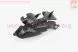 Кришка пластикова обдува карбюратора комплект 2шт Honda DIO AF34/35 (Китай)