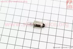 Лампа повороту біла з цоколем 12V4W BA9S (FUSION)