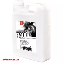 Олива моторна IPONE R4000 RS напівсинтетична 15W-50 4л