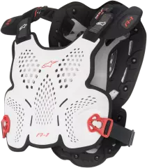 Моточерепаха Alpinestars A-1, Чорний/Білий, M, L