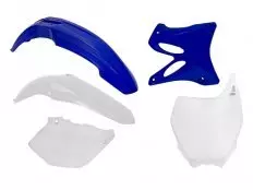 Комплект пластику RACETECH YZ0-OEM-504, Білий/Синій