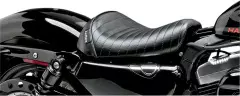 Сидіння переднє Le Pera Bare Bones 10‑19 XL1200X/V класичний рядок (0804-0419), Чорний