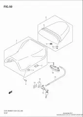 Band assy gsx-r600+7 (45180-29G00-6BY)