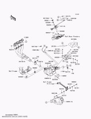 BODY-COMP-MUFFLER ZX1000JBF (180910699)